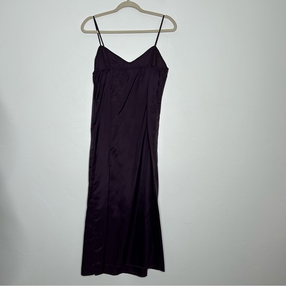 NWT Vintage 90's Shelli Segal Plum Maxi Dress Dress Size 8 Practical Magic Fall - Picture 4 of 13